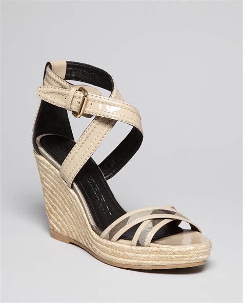 burberry espadrille sandals